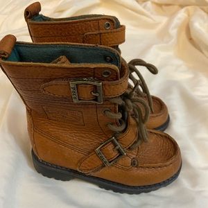 Toddler polo boots